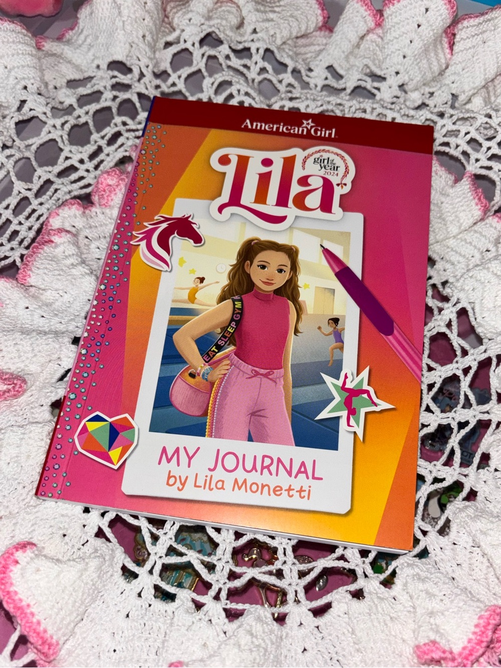 American Girl Lila Monetti - My Journal Book - Girl of the Year 2024